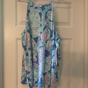 NWT Lilly Pulitzer Margot Top - Pop Up into the Deep
